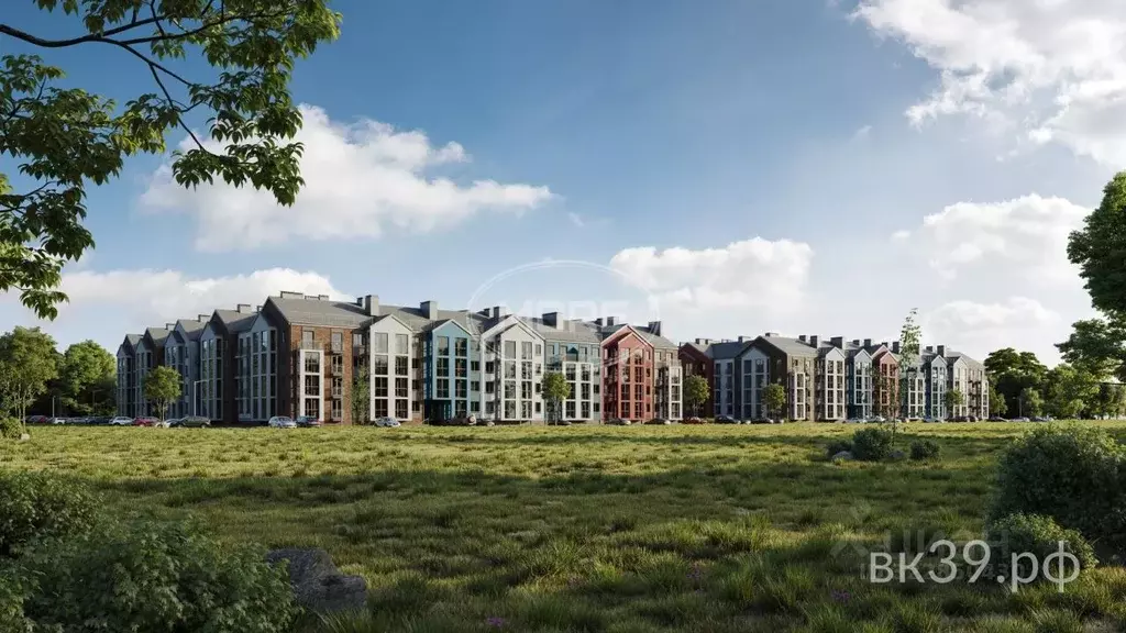 1-к кв. Калининградская область, Зеленоградск пер. 1-й Акварельный, 1 ... - Фото 1