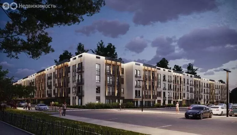 Квартира-студия: Ильинский, Театральная улица, 2 (30.1 м) - Фото 2