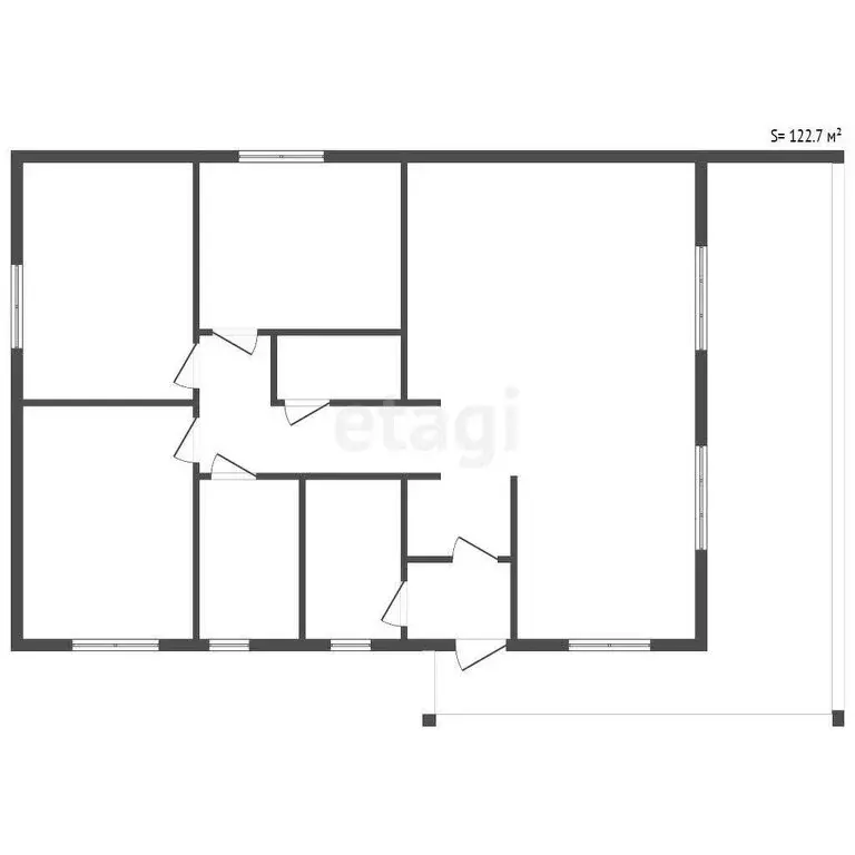 Дом в Ленинградская область, Гатчинский муниципальный округ, ТСН Дони ... - Фото 1