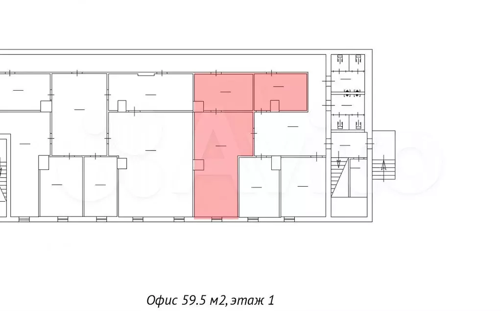 Сдам Офис 59.5 м2 - Фото 0