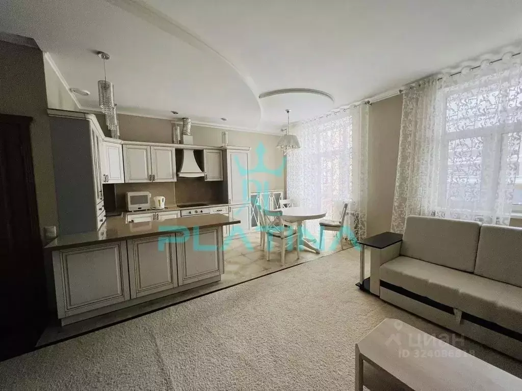 2-к кв. Татарстан, Казань ул. Айвазовского, 16 (75.0 м) - Фото 1