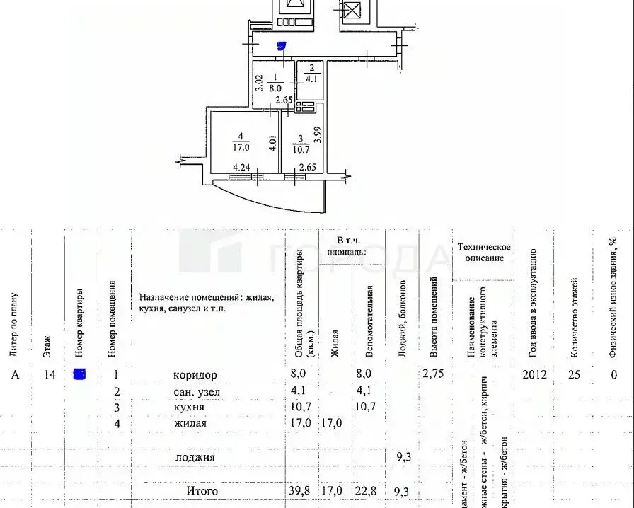 1-к кв. Новосибирская область, Новосибирск ул. Кузьмы Минина, 9/1 ... - Фото 1