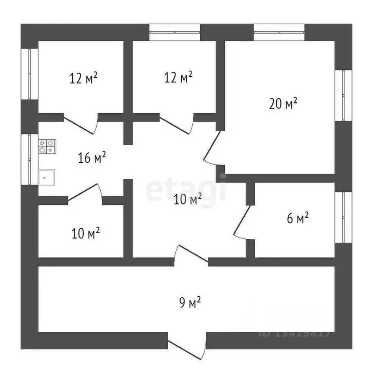 Дом в Брянская область, Брянск ул. Трофименко, 19 (47 м) - Фото 1