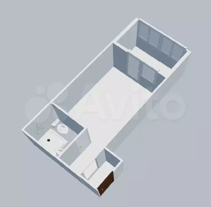 Квартира-студия, 25 м, 2/20 эт. - Фото 0
