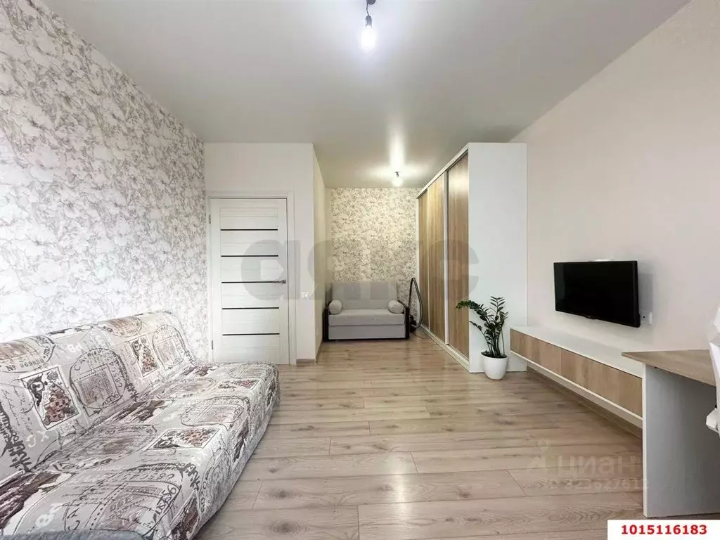 1-к кв. Краснодарский край, Краснодар Уральская ул. (41.0 м) - Фото 2