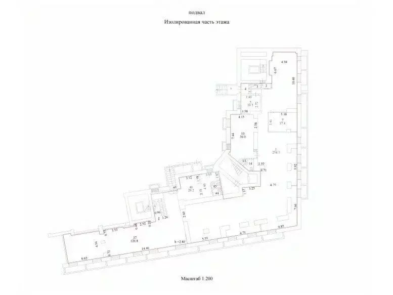 Помещение свободного назначения в Москва Долгоруковская ул., 5 (286 м) - Фото 2