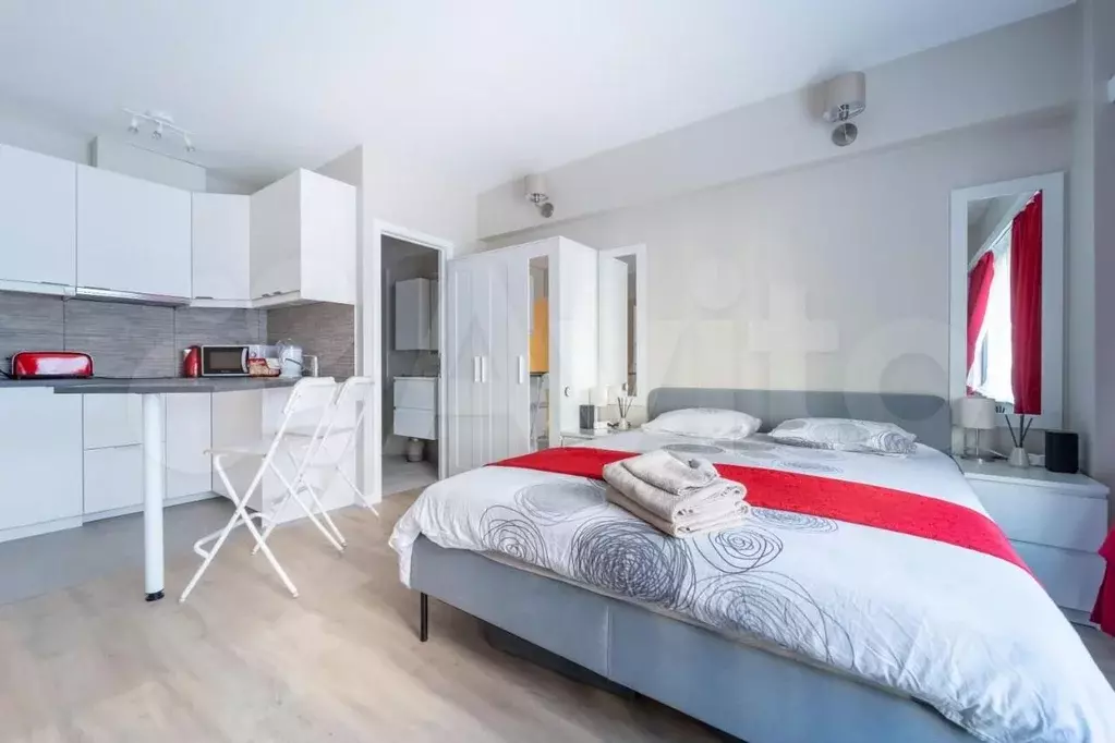 Квартира-студия, 21,2 м, 2/4 эт. - Фото 1