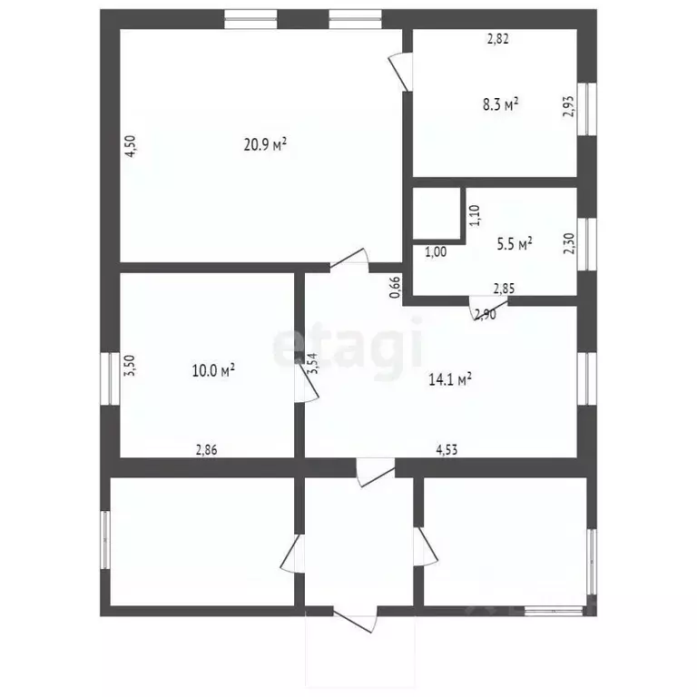 Дом в Кемеровская область, Кемерово Петропавловская ул. (59 м) - Фото 2