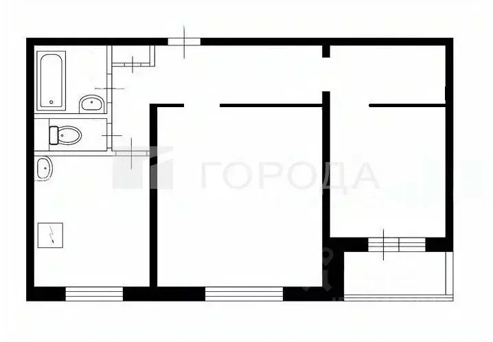 2-к кв. Москва Строгинский бул., 14К3 (51.7 м) - Фото 1