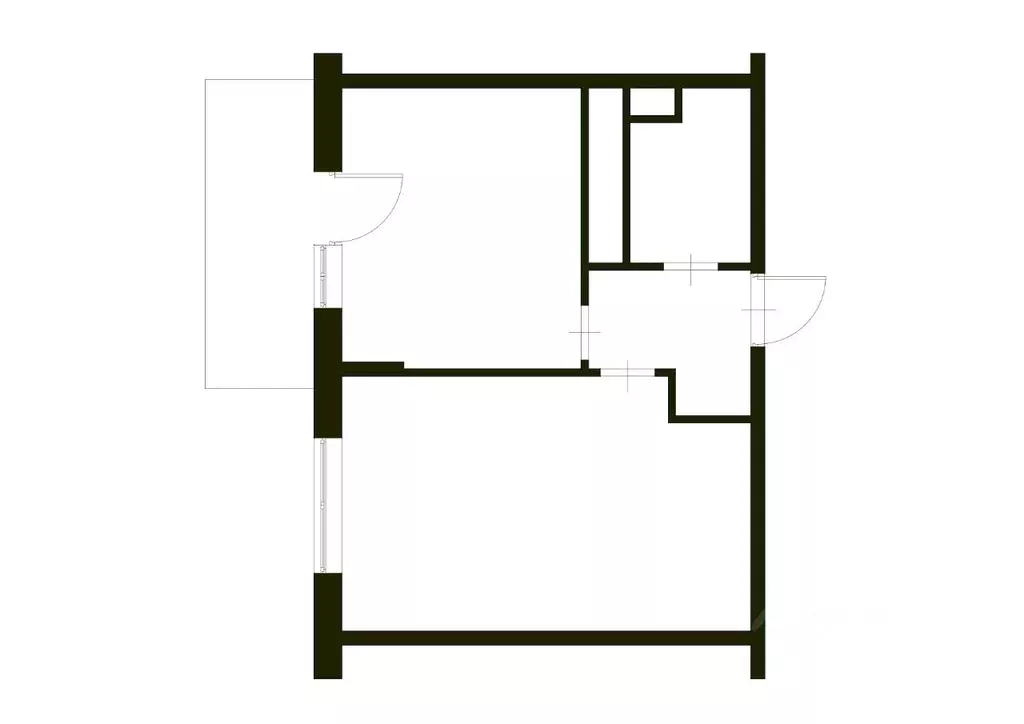 1-к кв. Санкт-Петербург аллея Арцеуловская, 23к1 (34.0 м) - Фото 2
