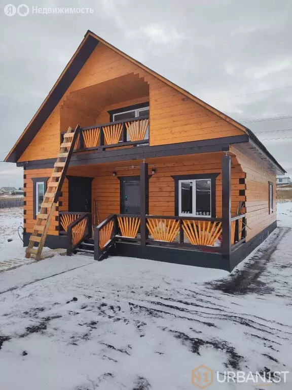 Дом в городской округ Красноярск, посёлок Солонцы (94 м) - Фото 1