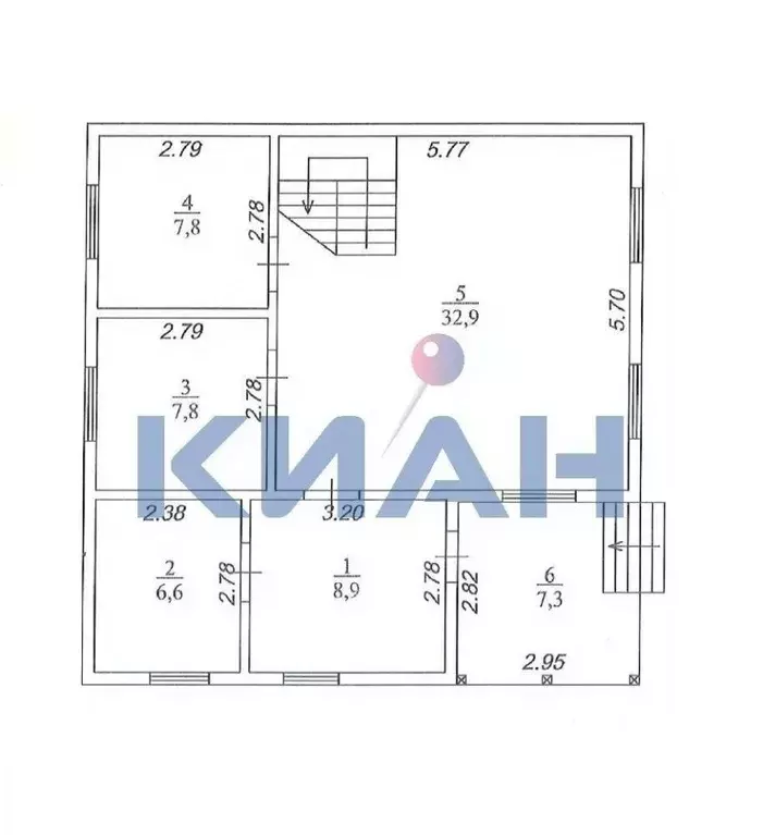 Дом в Красноярский край, Емельяновский муниципальный округ, Нанжуль-3 ... - Фото 2