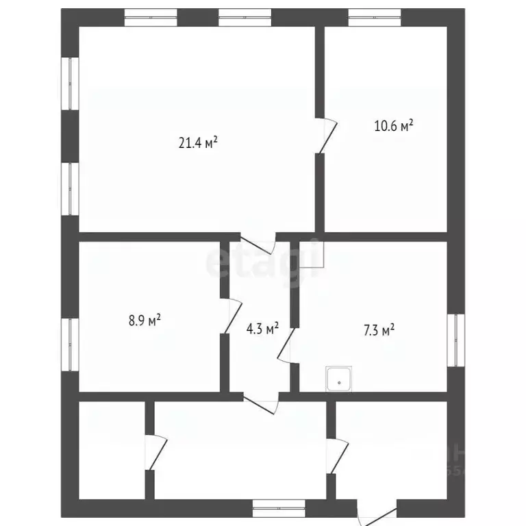 Дом в Кемеровская область, Кемерово Промысловая ул., 22 (52 м) - Фото 1