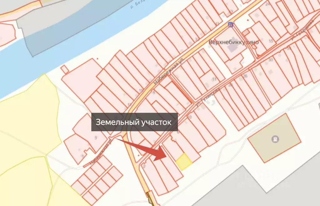 Участок в Башкортостан, Кугарчинский район, Нижнебиккузинский ... - Фото 2
