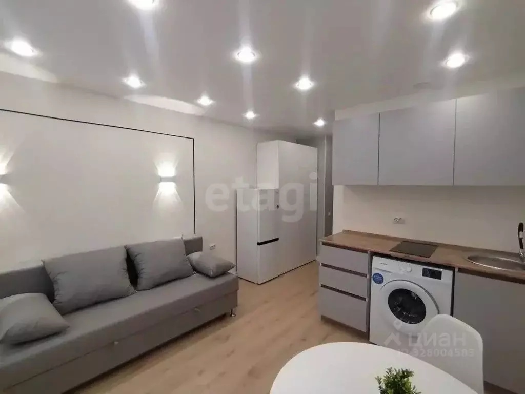 Студия Тюменская область, Тюмень ул. Мельникайте, 63 (17.5 м) - Фото 2