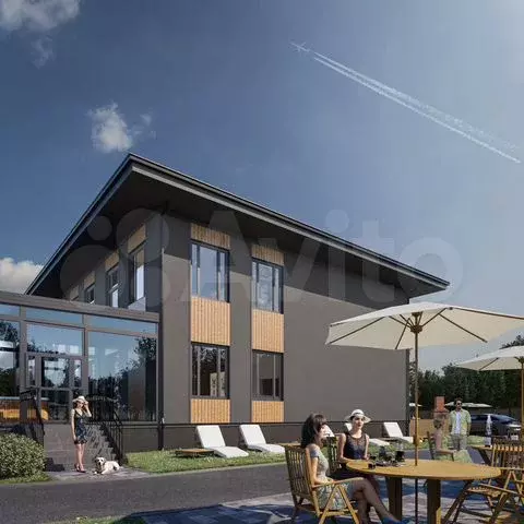 1-к. апартаменты, 28,9 м, 2/2 эт. - Фото 0