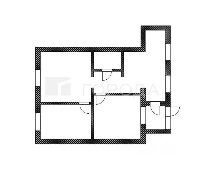 3-к кв. Томская область, Томский район, Зоркальцевское с/пос, Деревня ... - Фото 2
