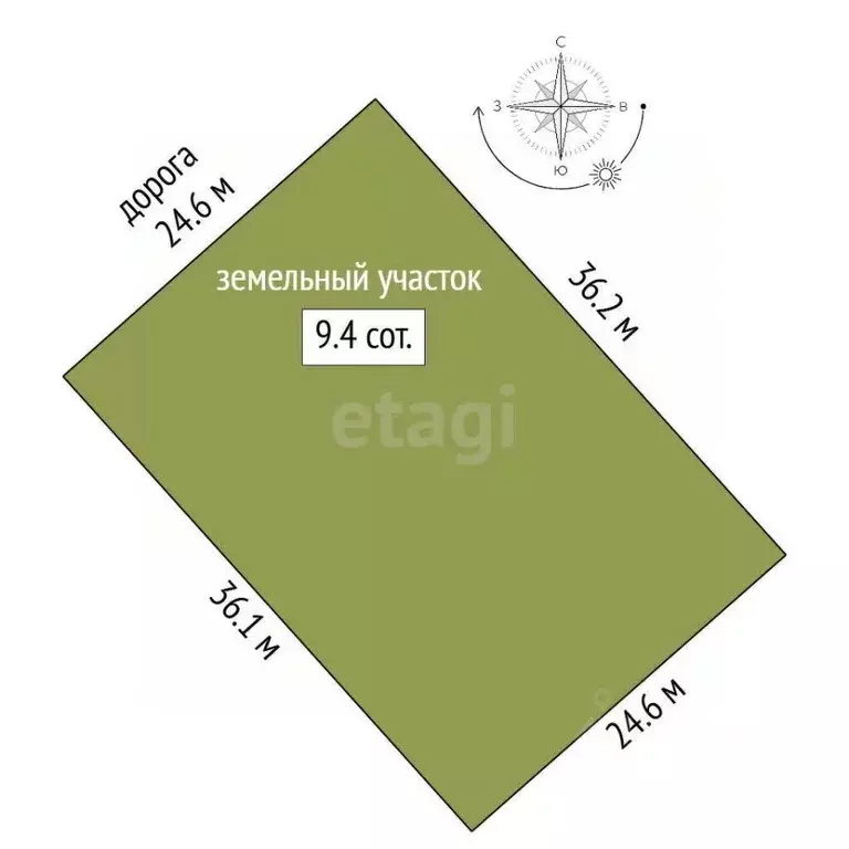 Участок в Ярославская область, Ярославский муниципальный округ, с. ... - Фото 2