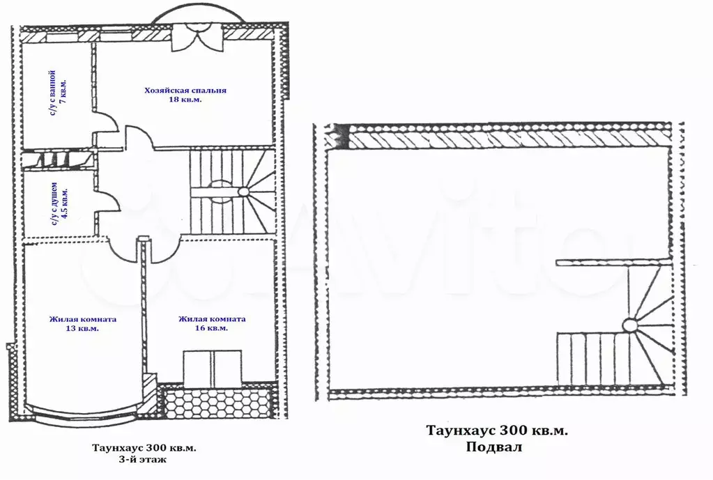 6-к. квартира, 300 м, 2/2 эт. - Фото 1