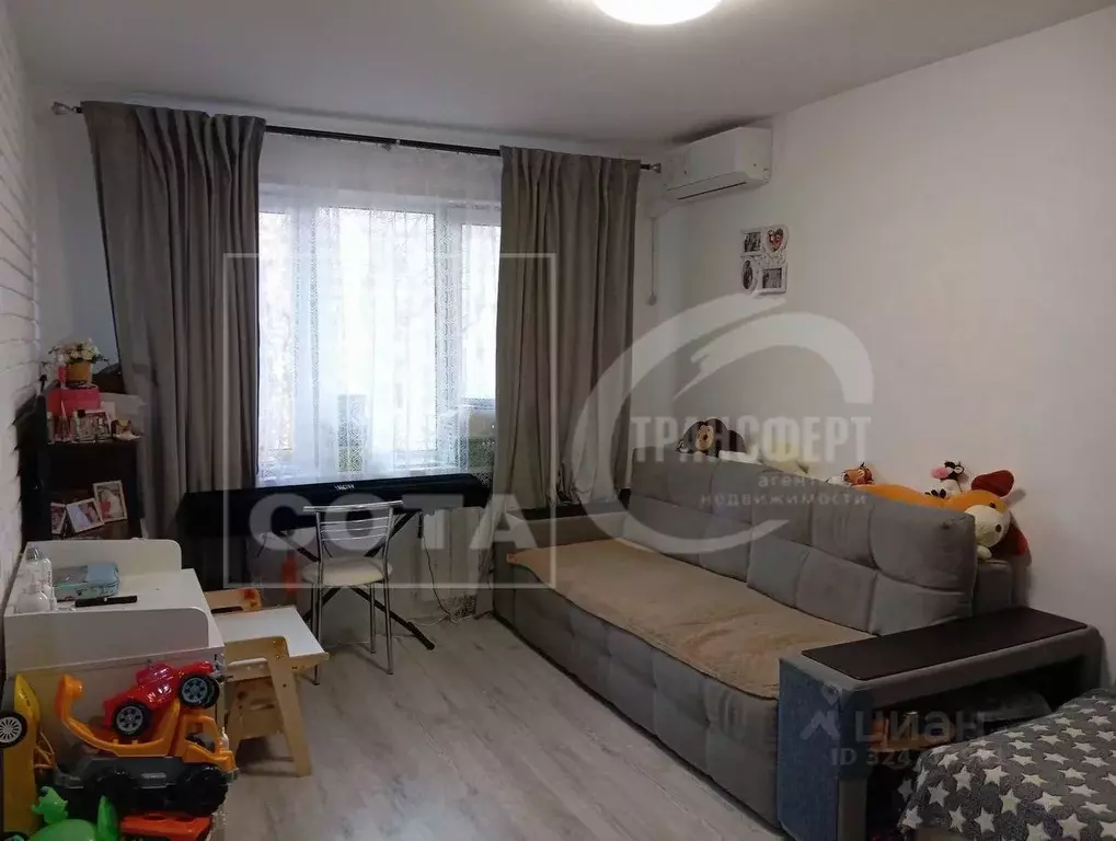 1-к кв. Воронежская область, Воронеж ул. Домостроителей, 12 (30.5 м) - Фото 1