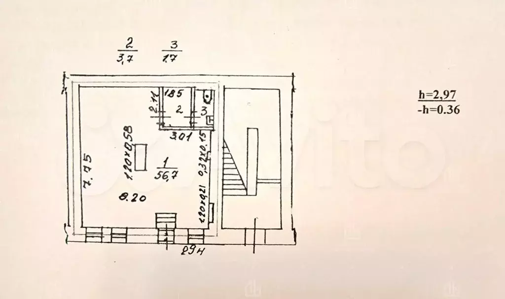 Продам помещение свободного назначения, 62.1 м - Фото 0