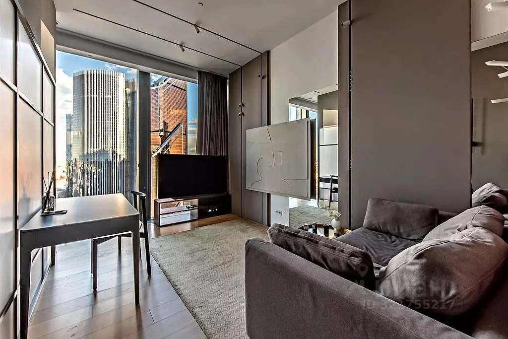 Студия Москва 1-й Красногвардейский проезд, 22с1 (65.0 м) - Фото 1