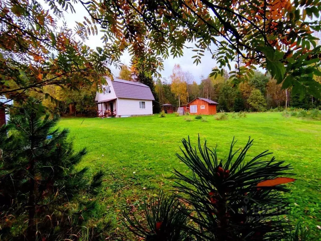Дом в Карелия, Пряжинский район, Эссойльское с/пос, д. Чуралахта ул. ... - Фото 1