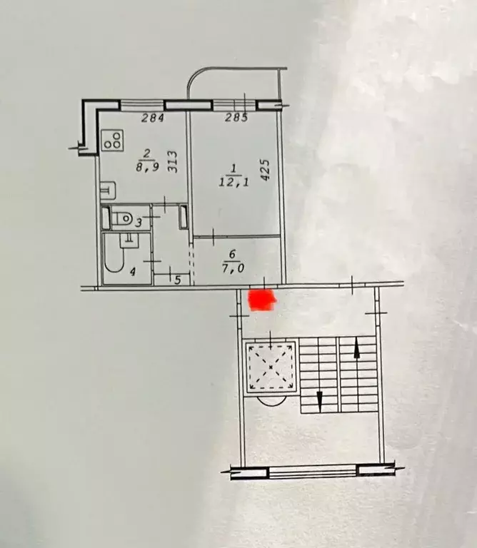 1-к кв. Новосибирская область, Новосибирск Беловежская ул., 8 (32.0 м) - Фото 1