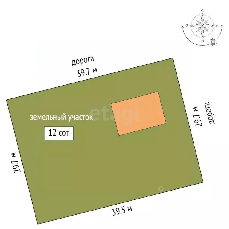 Дом в Омская область, Таврическое рп ул. Комарова, 40 (77 м) - Фото 1