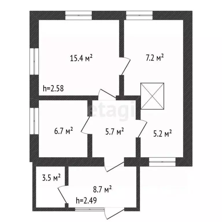 Дом в Амурская область, Ивановский муниципальный округ, с. Богородское ... - Фото 1