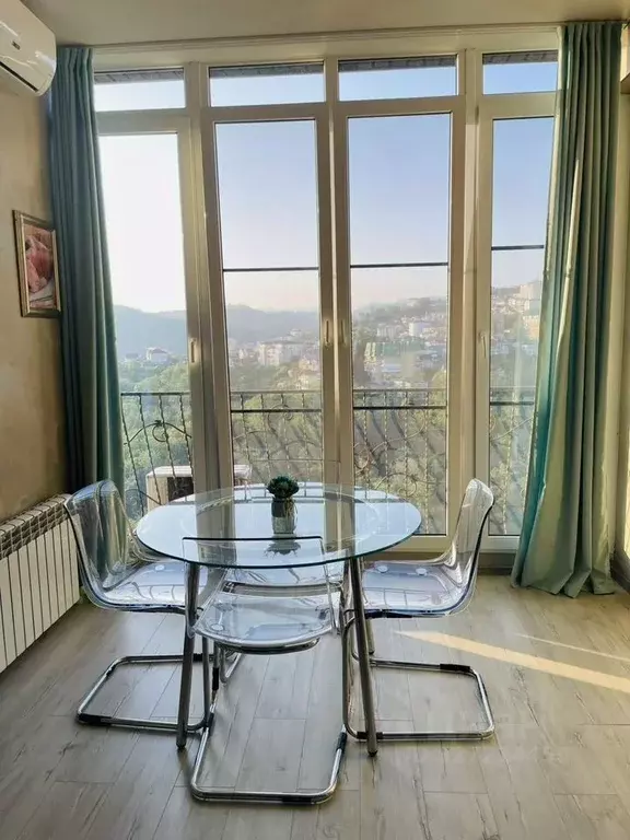 Студия Краснодарский край, Сочи Новый Сочи мкр, ул. Санаторная, 46 ... - Фото 1