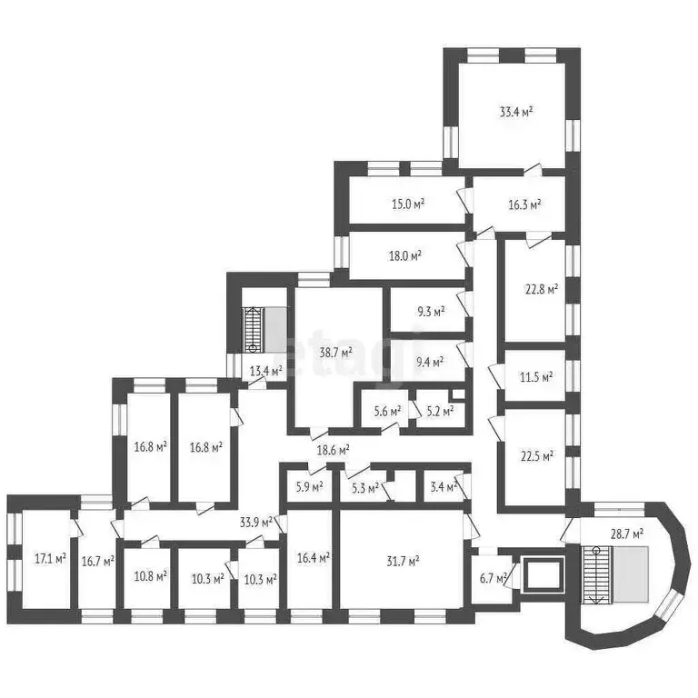 Офис (1010 м) - Фото 1