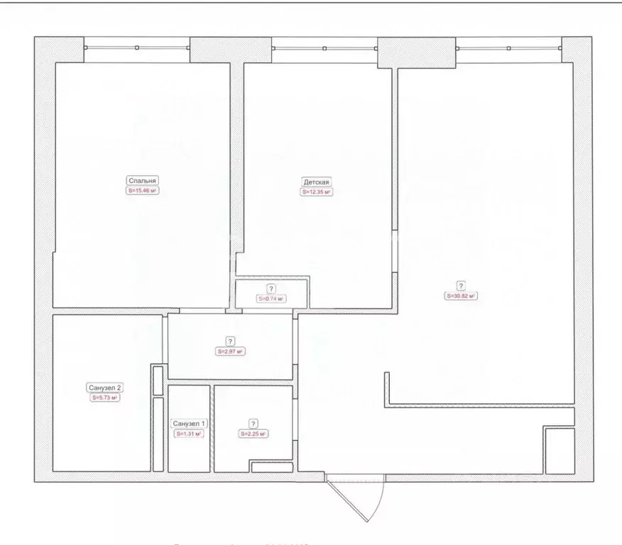 3-к кв. Москва ул. Годовикова, 9С11 (71.63 м) - Фото 2