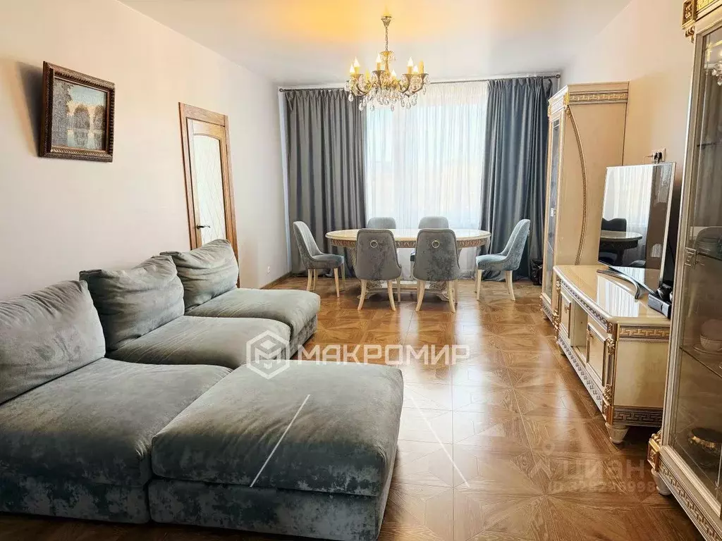 3-к кв. Санкт-Петербург ул. Ворошилова, 25к1 (91.7 м) - Фото 1