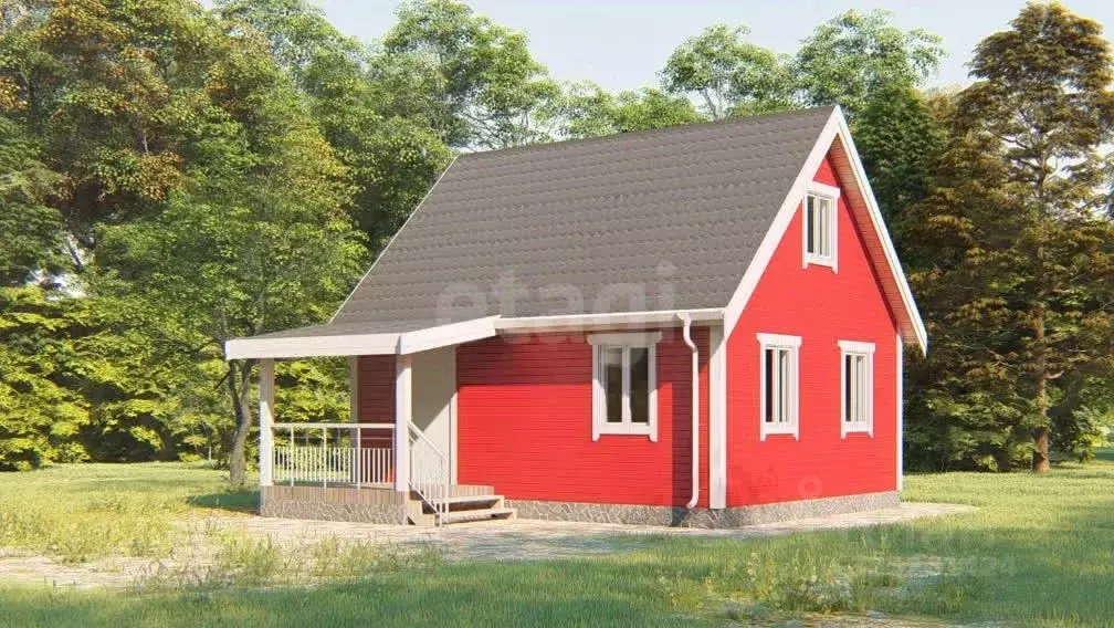 Дом в Пермский край, Пермский муниципальный округ, Июльский кв-л ул. ... - Фото 1