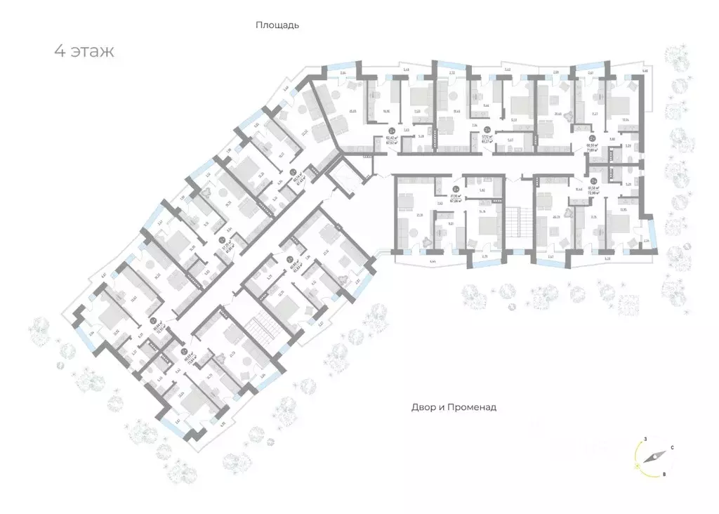 2-к кв. Тюменская область, Тюменский муниципальный округ, с. Кулаково ... - Фото 2