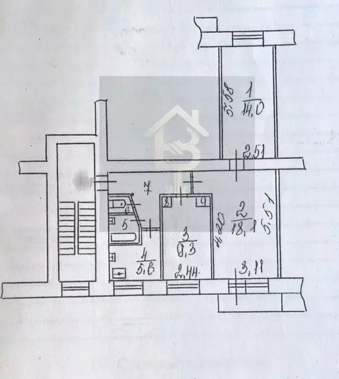 3-к кв. Владимирская область, Покров городской округ, пос. Вольгинский ... - Фото 1