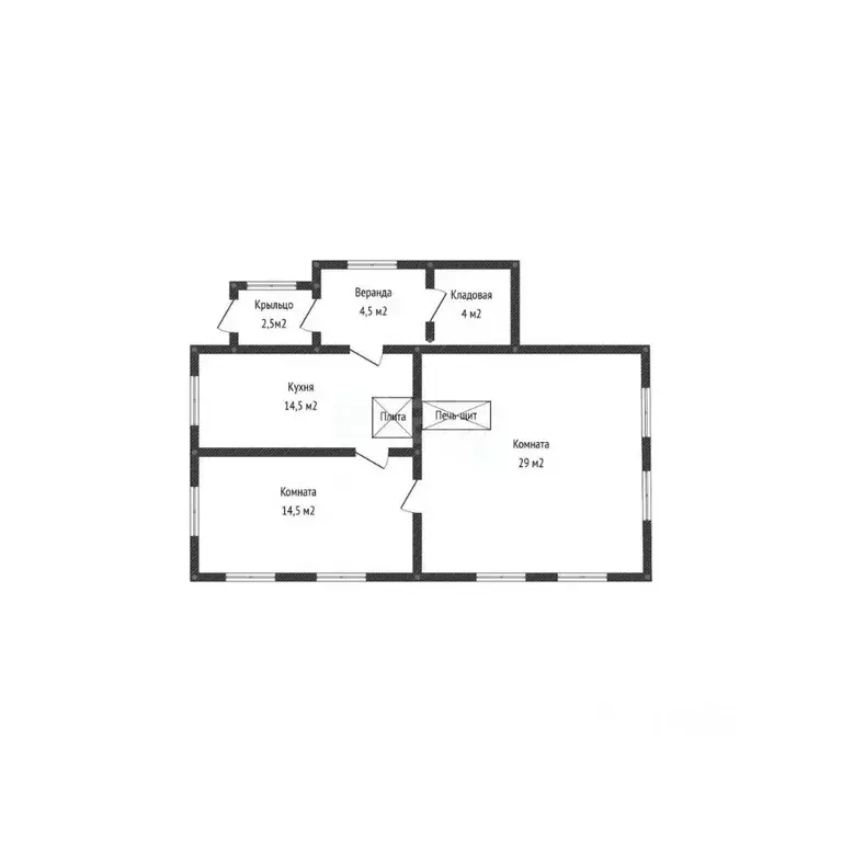 Дом в Псковская область, Бежаницкий муниципальный округ, д. Красное ... - Фото 2