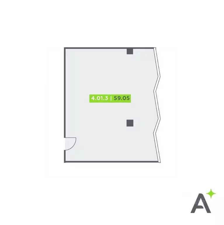 Офис в Санкт-Петербург Московский просп., 65Э (59 м) - Фото 1