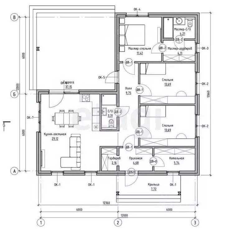 Дом в Хабаровский край, Хабаровский район, Тополевское с/пос, с. ... - Фото 2