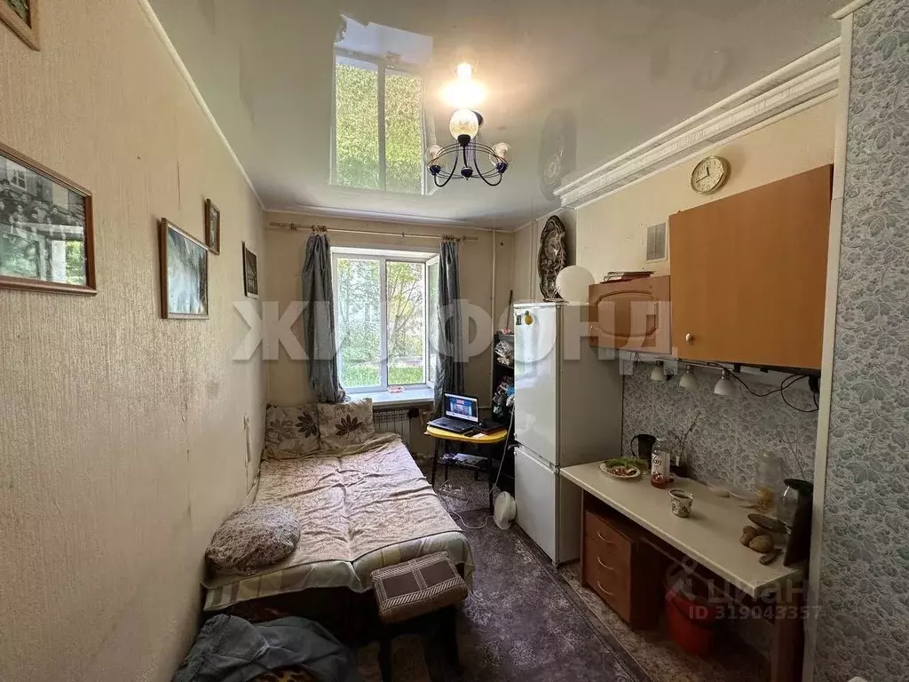 Комната Новосибирская область, Новосибирск Новая ул., 3 (15.5 м) - Фото 1