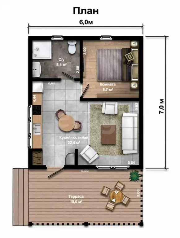 Дом в Ярославский муниципальный округ, деревня Ермолово, КП Ермолово ... - Фото 2