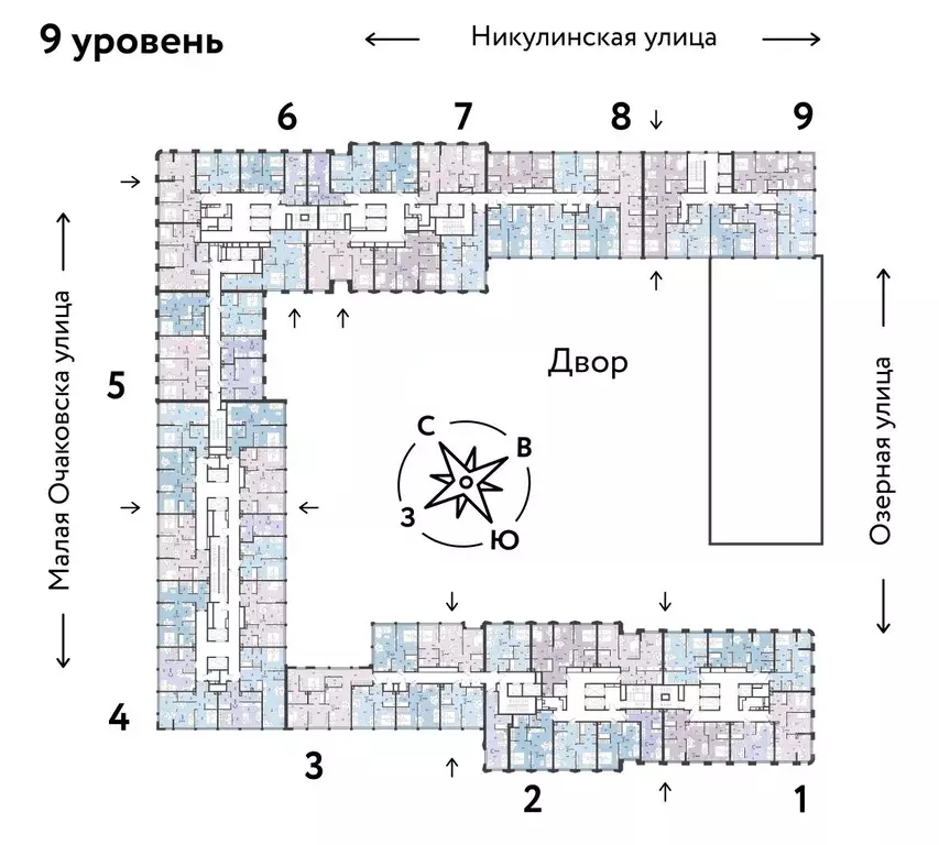 3-к кв. Москва Озерная ул., 42С7 (84.9 м) - Фото 1