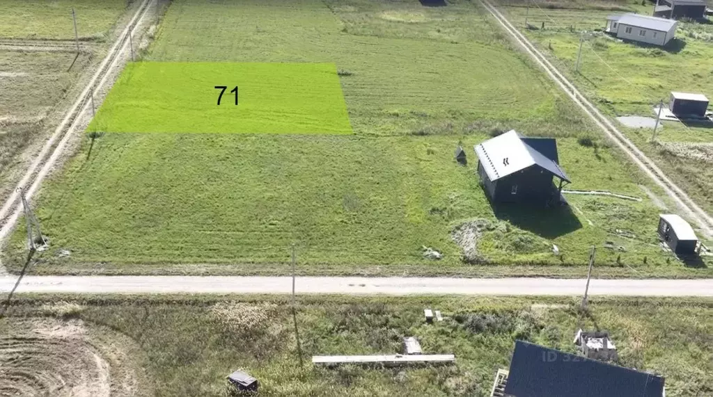 Участок в Тульская область, Заокский район, Демидовское с/пос, с. ... - Фото 2