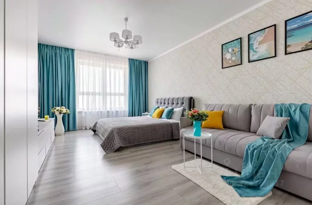 1-к кв. Краснодарский край, Краснодар Старокубанская ул., 124к1 (49.0 ... - Фото 2