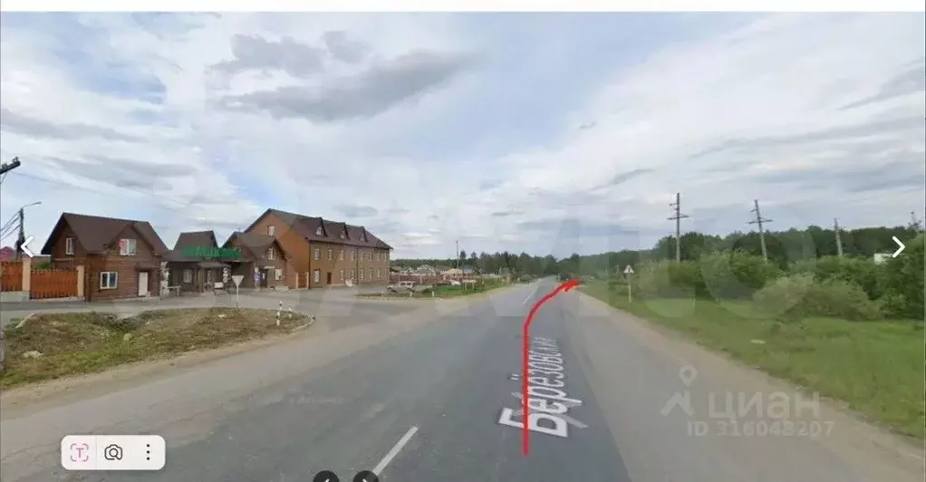 Участок в Свердловская область, Березовский Театральная ул. (10.0 ... - Фото 1