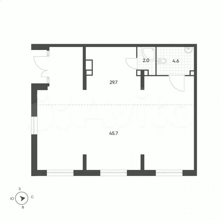Продам помещение свободного назначения, 82 м - Фото 1