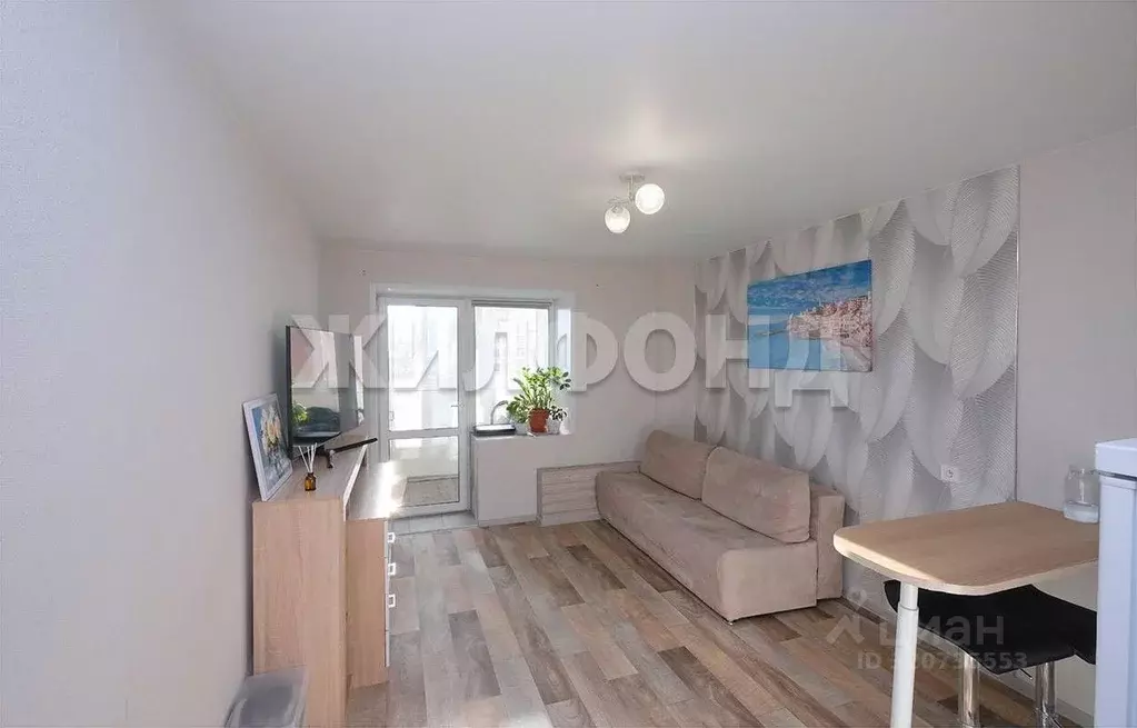 1-к кв. Новосибирская область, Новосибирск ул. Титова, 253/1 (28.0 м) - Фото 2