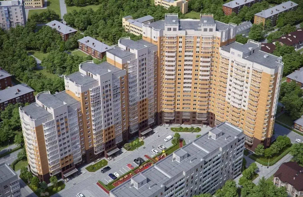 1-к кв. Московская область, Подольск Народная ул., 23к1 (42.5 м) - Фото 1