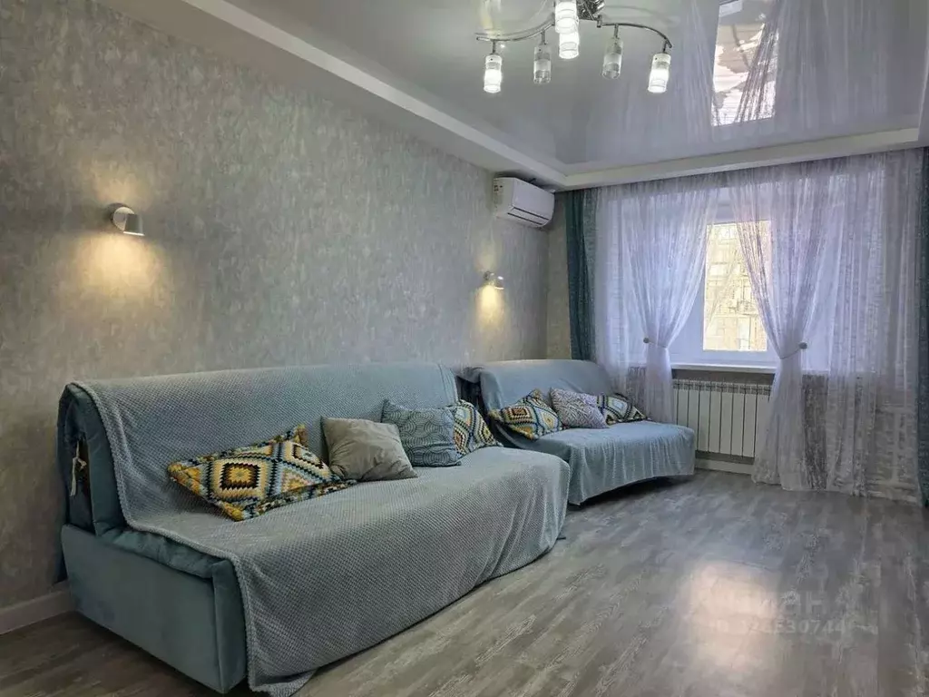 2-к кв. Волгоградская область, Волжский просп. Имени Ленина, 84 (42.4 ... - Фото 1